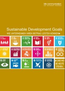 SDGs Wie Unternehmen ihren Beitrag leisten können. Und wo sie heute stehen.